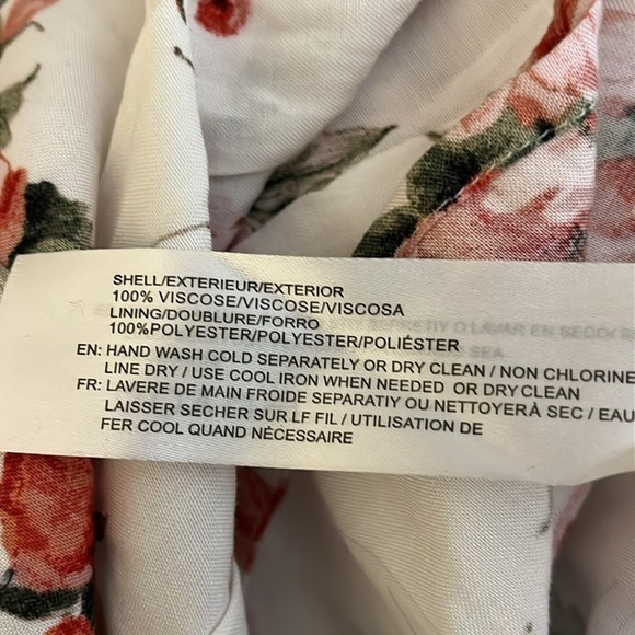 B.O.G. Collective | Floral midi dress Ruffle corset Romantic Women’s size L - Picture 8 of 9